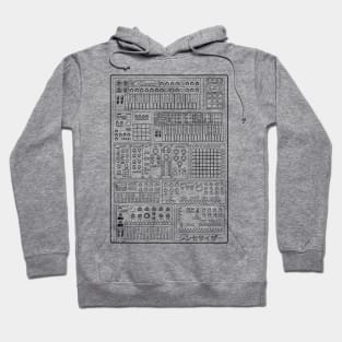 Music Producer and Synthesizer lover Hoodie